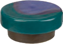 Blaze Intl. Blue/Green Cup Lid