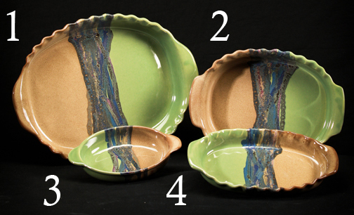 Oval Bakers and Side Dishes