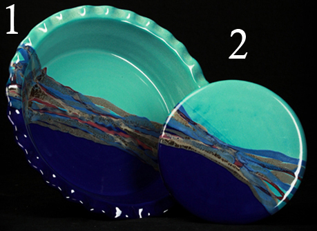 Pie Plate and Hot Bun Tile