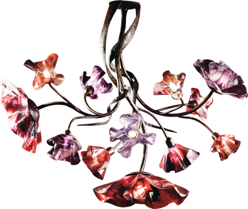 Kali Fifteen Blossom Chandelier
