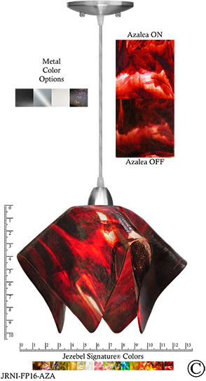Flame Pendant, Large