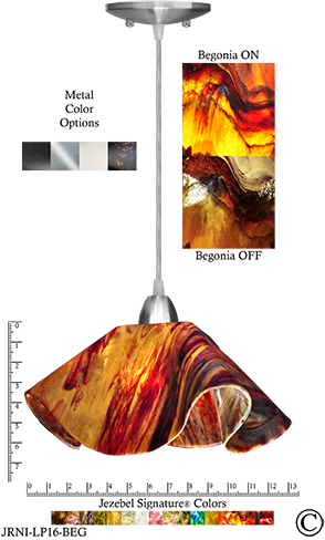 Lily Pendant, Large