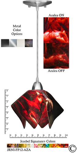 Flame Pendant, Small