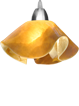 Jezebel Signature Track Lighting Lily Pendant Small