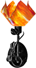 Jezebel Signature Magnolia Flame Branch Sconce