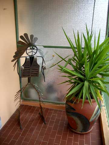 Installed Piece of Rosendo Gamboa