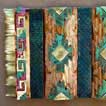 Large Squash Blossom Rug