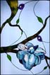 Blue Tranquility Stained Glass by Jezebel