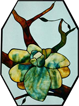 Lotus 2 Stained Glass by Jezebel