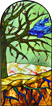 Yggdrasil Tree with Blue Bird by Jezebel